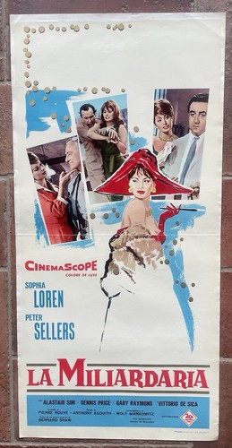 Locandina miliardaria 1960 - locandina,