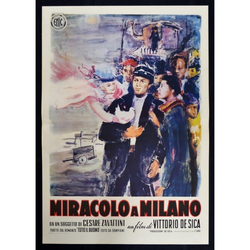 Manifesto miracolo milano - miracolo, a