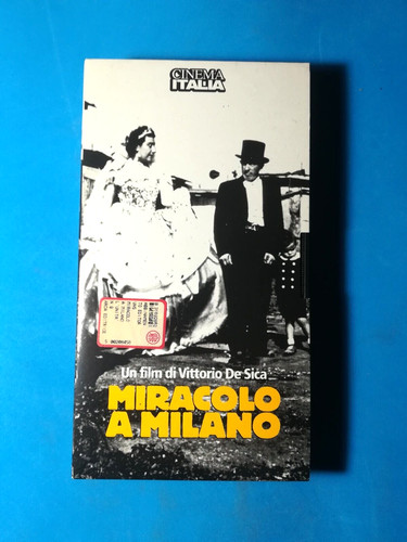 Vhs film miracolo milano - un, a