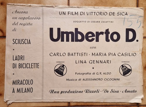 Umberto vittorio sica - d, de