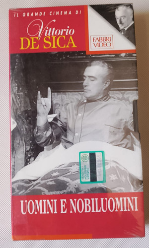 Vhs vittorio sica uomini e - de,